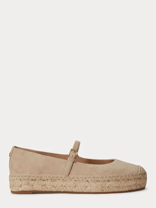 Zdjęcie produktu Espadryle Lauren Ralph Lauren jasnobrązowy