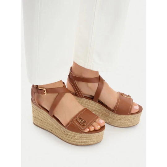 Zdjęcie produktu Espadryle Liu Jo Bali 01 SA6083 P0102 Brązowy