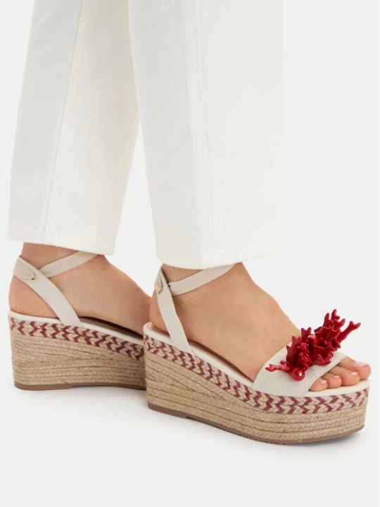 Zdjęcie produktu Espadryle Liu Jo Bali 02 SA6085 T6948 Kremowy