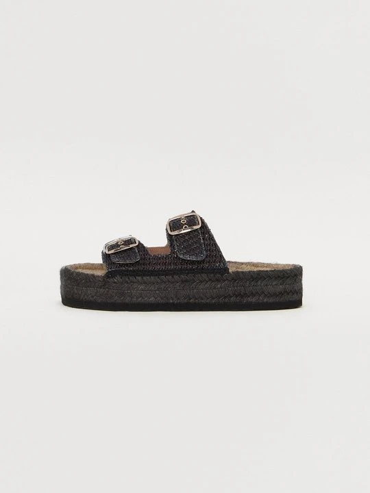 Zdjęcie produktu Espadryle LOVE MOSCHINO czarny