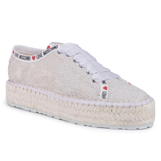 Zdjęcie produktu Espadryle LOVE MOSCHINO JA10383G0AJL010A Beżowy
