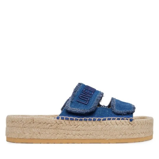 Zdjęcie produktu Espadryle LOVE MOSCHINO JA28383G0MJO5700 Niebieski