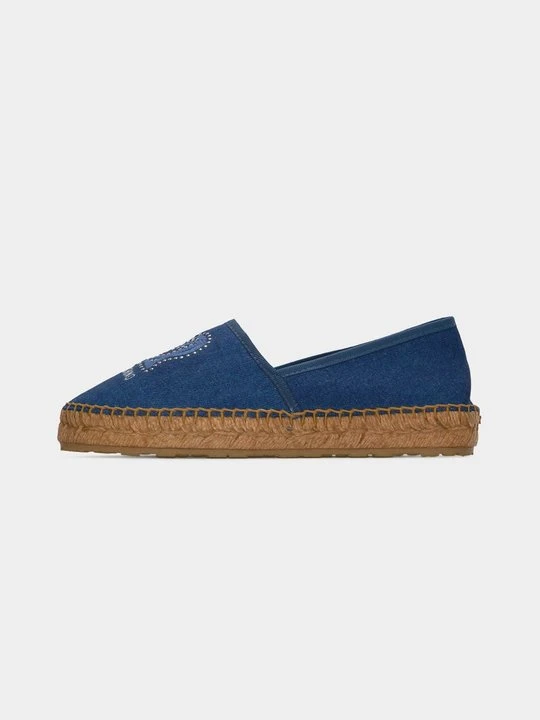 Zdjęcie produktu Espadryle LOVE MOSCHINO jasnoniebieski