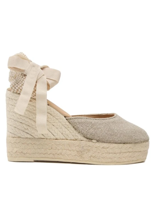 Zdjęcie produktu Espadryle Manebi Wedge Espadrilles O 7.1 WV Beżowy