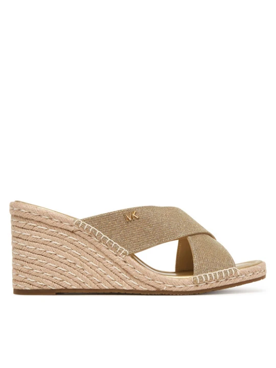 Zdjęcie produktu Espadryle MICHAEL Michael Kors Kenzie 40S6KZMS6D Złoty