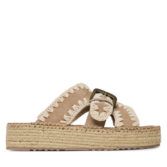 Zdjęcie produktu Espadryle Mou Jute sandal MU.SW641003A Różowy