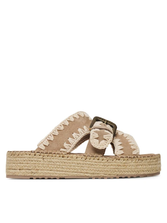 Zdjęcie produktu Espadryle Mou Jute sandal MU.SW641003A Różowy