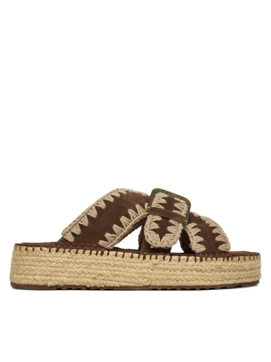 Zdjęcie produktu Espadryle Mou MU.SW641003A Brązowy