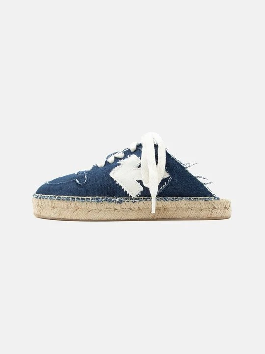 Zdjęcie produktu Espadryle Off White granatowy