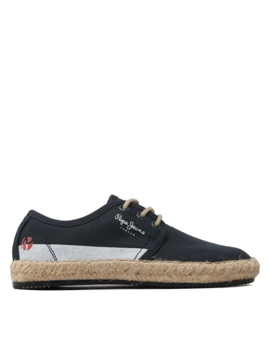Zdjęcie produktu Espadryle Pepe Jeans Tourist Lace Boys PBS10096 Granatowy