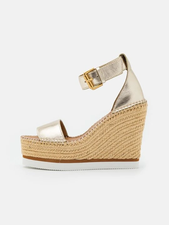 Zdjęcie produktu Espadryle See By Chloé złoty