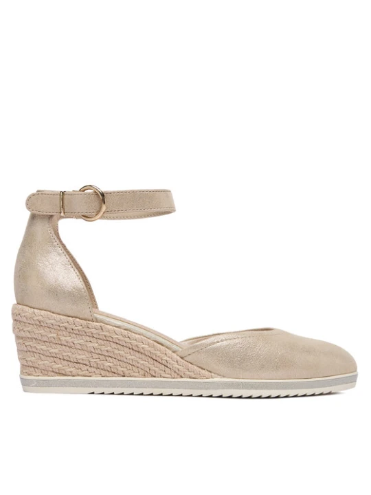 Zdjęcie produktu Espadryle Tamaris 1-22309-42 Złoty