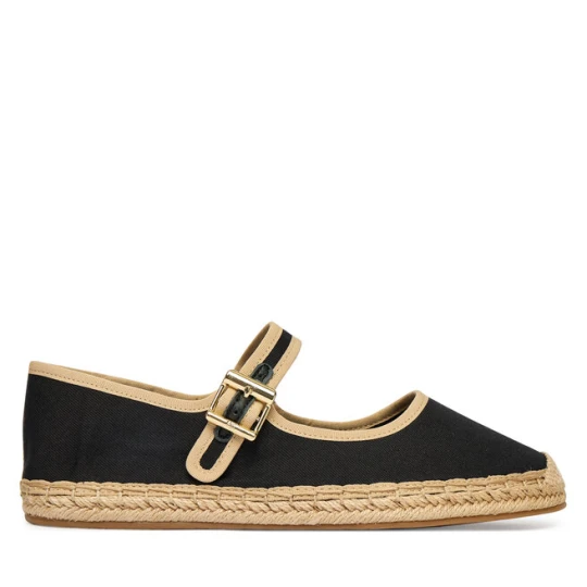 Zdjęcie produktu Espadryle Tommy Hilfiger Buckle Maryjane Espadrille FW0FW09239 Czarny