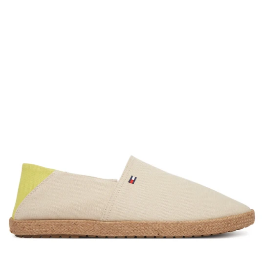 Zdjęcie produktu Espadryle Tommy Hilfiger Core Hilfiger Espadrille Textile FM0FM05792 Beżowy