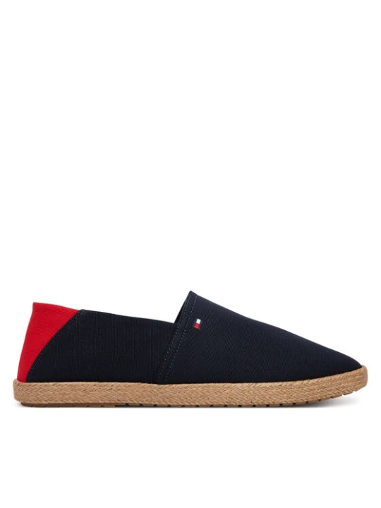 Zdjęcie produktu Espadryle Tommy Hilfiger Core Hilfiger Espadrille Textile FM0FM05792 Granatowy