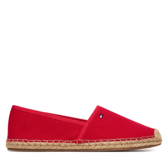 Zdjęcie produktu Espadryle Tommy Hilfiger Flag Canvas Espadrille FW0FW08541 Czerwony