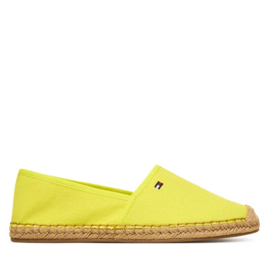 Zdjęcie produktu Espadryle Tommy Hilfiger Flag Canvas Espadrille FW0FW08541 Zielony