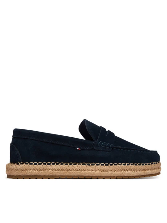 Zdjęcie produktu Espadryle Tommy Hilfiger Flexible Hilfiger Sde Espadrille FM0FM05794 Granatowy