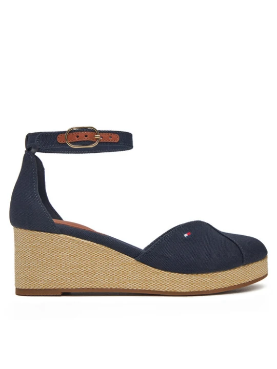 Zdjęcie produktu Espadryle Tommy Hilfiger FW0FW08657 Granatowy