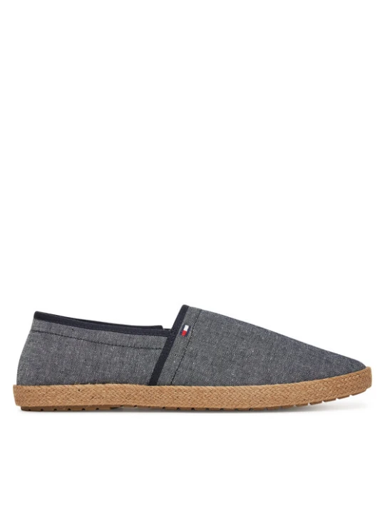 Zdjęcie produktu Espadryle Tommy Hilfiger Hilfiger Chambray Espadrille FM0FM05391 Niebieski