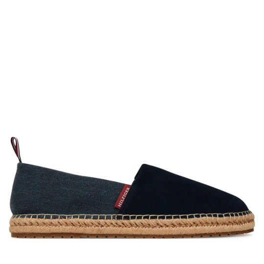 Zdjęcie produktu Espadryle Tommy Hilfiger Hilfiger Flex Mix Espadrille FM0FM05497 Granatowy