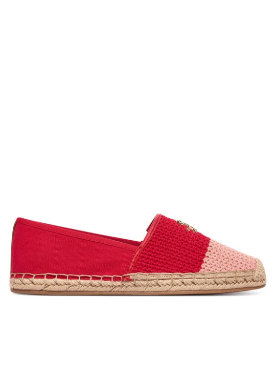 Zdjęcie produktu Espadryle Tommy Hilfiger Script Crochet Espadrille FW0FW09502 Czerwony