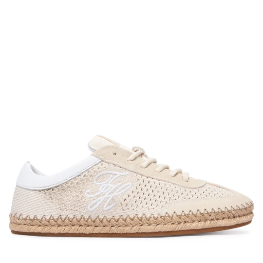 Zdjęcie produktu Espadryle Tommy Hilfiger Th Heritage Rope Sneaker FW0FW09406 Beżowy