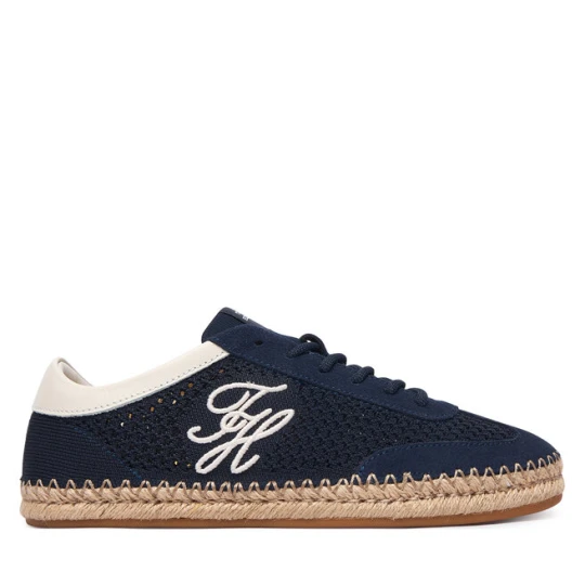 Zdjęcie produktu Espadryle Tommy Hilfiger Th Heritage Rope Sneaker FW0FW09406 Granatowy