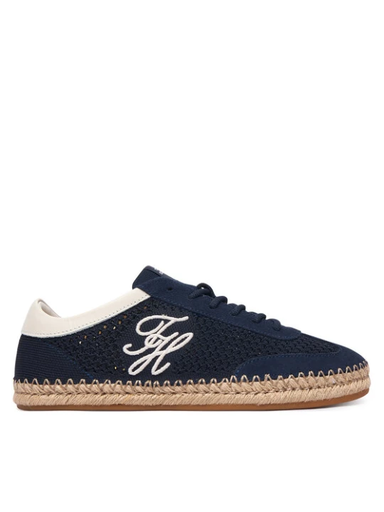 Zdjęcie produktu Espadryle Tommy Hilfiger Th Heritage Rope Sneaker FW0FW09406 Granatowy