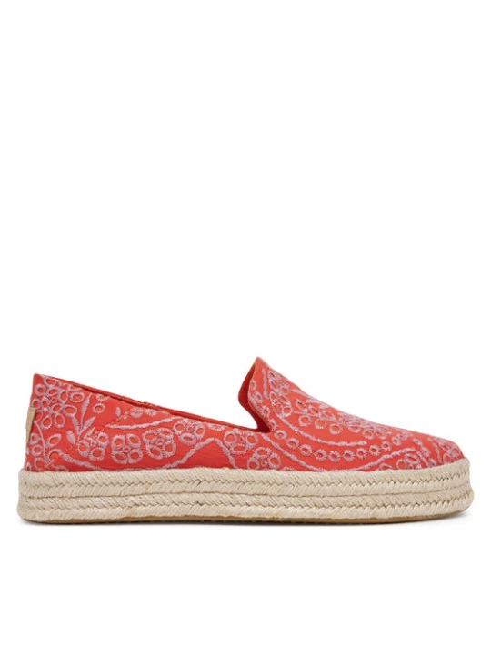 Zdjęcie produktu Espadryle Toms Carolina 10021871 Czerwony