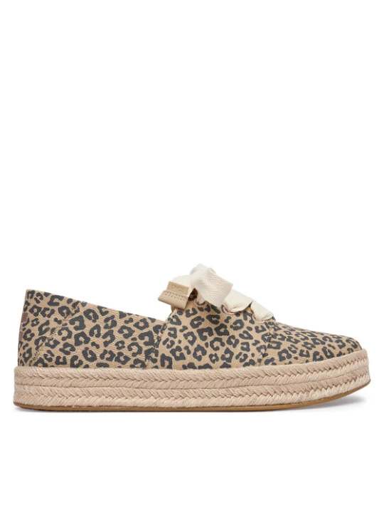 Zdjęcie produktu Espadryle Toms Carolina Lace Up 10023047 Beżowy
