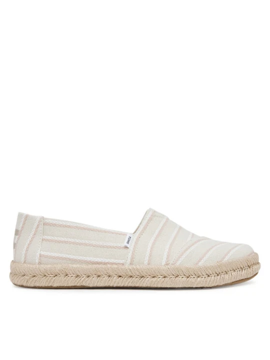 Zdjęcie produktu Espadryle Toms Natural Woven Stripes 10021816 Beżowy
