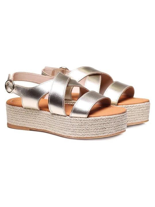 Zdjęcie produktu Espadryle Toni Pons złoty