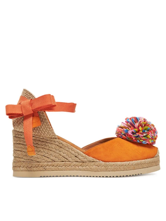 Zdjęcie produktu Espadryle Unisa Cecil Ks Pomarańczowy