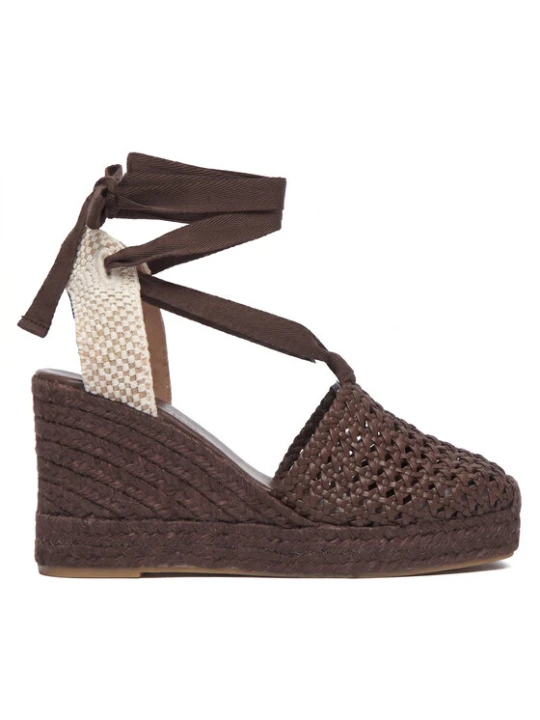 Zdjęcie produktu Espadryle Weekend Max Mara 2615521155670 Brązowy ciemny