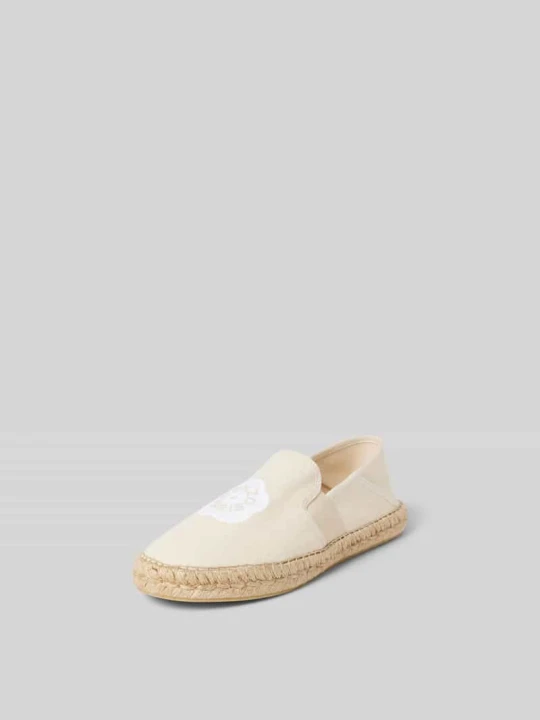 Zdjęcie produktu Espadryle z detalem z logo Kenzo Écru