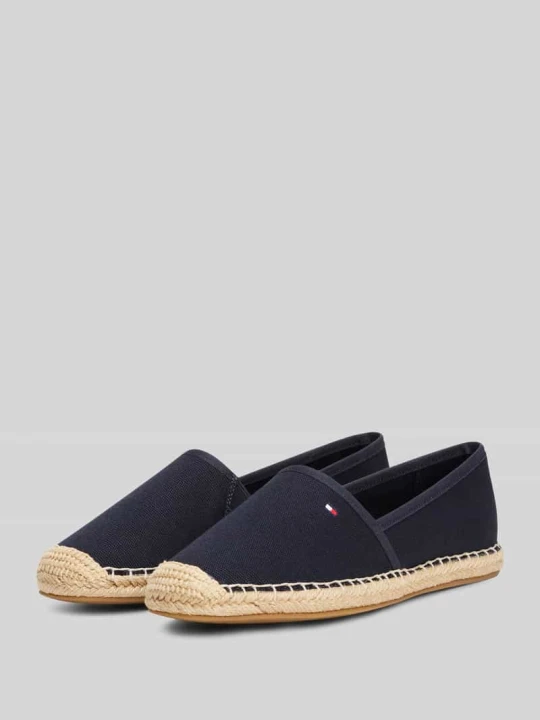 Zdjęcie produktu Espadryle z wyhaftowanym logo Tommy Hilfiger Granatowy