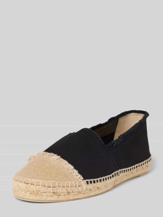 Zdjęcie produktu Espadryle ze skóry naturalnej model ‘AMPALA’ Castañer Czarny