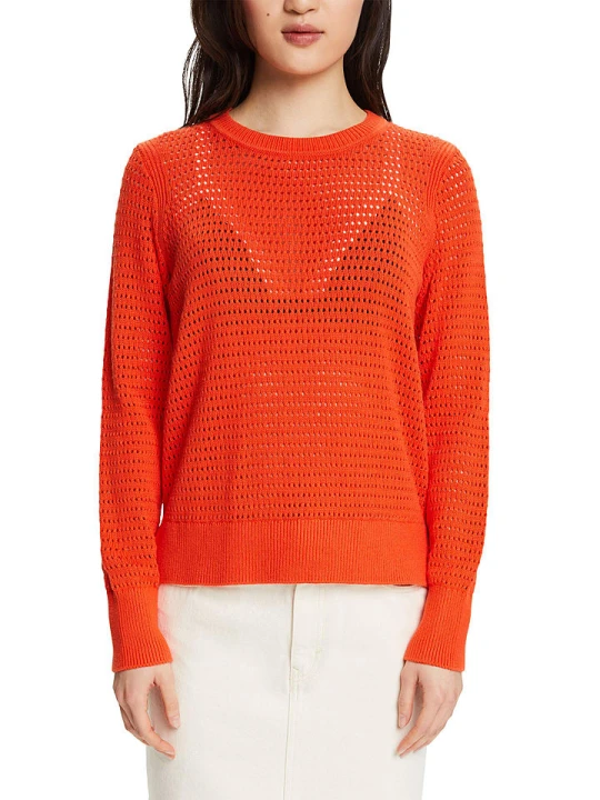 Zdjęcie produktu ESPRIT Sweter w kolorze pomarańczowym rozmiar: XL