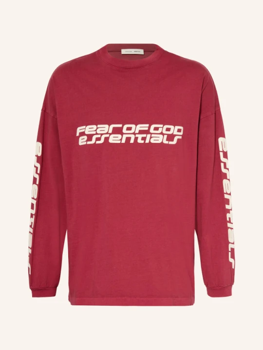 Zdjęcie produktu Essentials - Fear Of God Koszulka Z Długim Rękawem rot CIEMNOCZERWONY