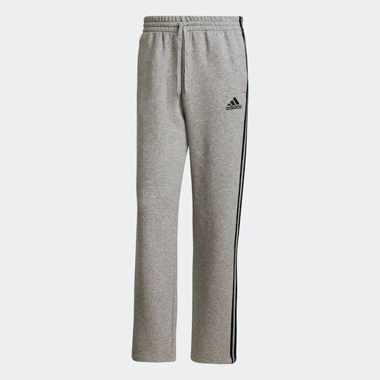 Zdjęcie produktu Essentials Fleece Open Hem 3-Stripes Joggers Adidas