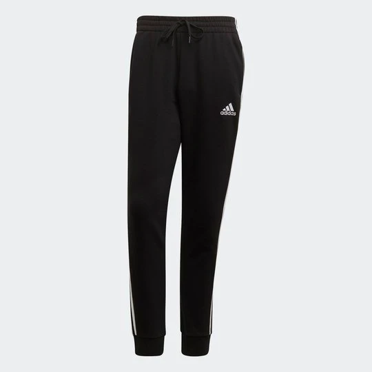Zdjęcie produktu Essentials Fleece Tapered Cuff 3-Stripes Pants Adidas