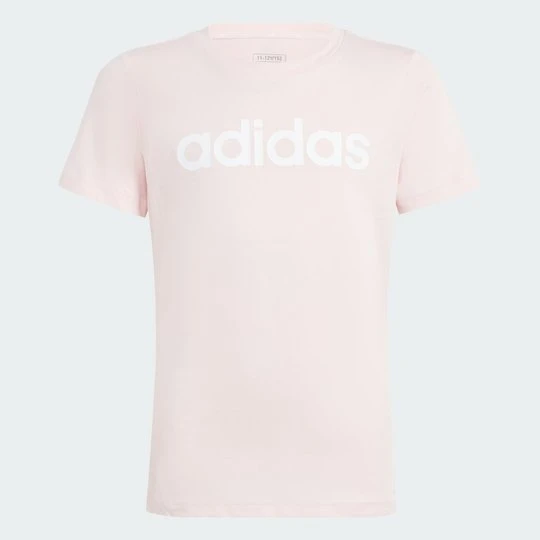 Zdjęcie produktu Essentials Linear Logo Cotton Slim Fit Tee Adidas różowy