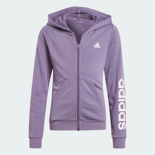 Zdjęcie produktu Essentials Linear Logo Full-Zip Hoodie Adidas