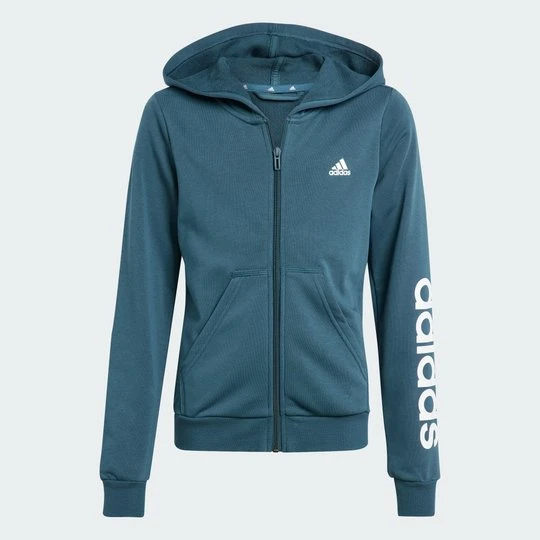 Zdjęcie produktu Essentials Linear Logo Full-Zip Hoodie Adidas