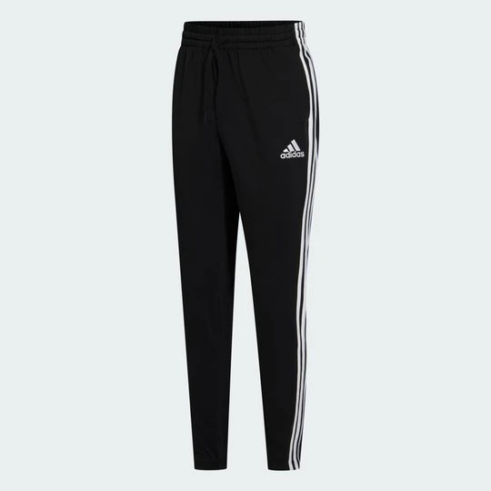 Zdjęcie produktu Essentials Single Jersey Tapered Open Hem 3-Stripes Pants Adidas