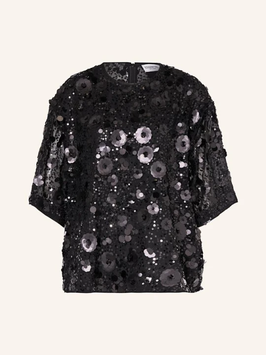 Zdjęcie produktu Essentiel Antwerp Bluzka Isparkle schwarz CZARNY