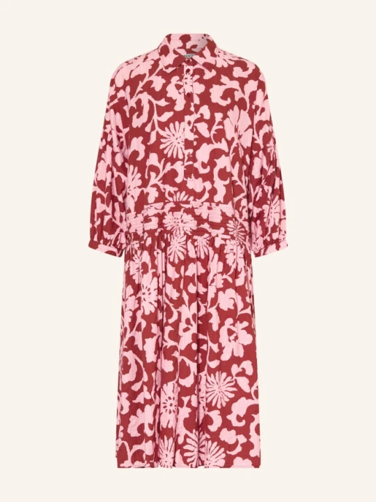 Zdjęcie produktu Essentiel Antwerp Sukienka Koszulowa Oversize Jea Z Rękawami 3/4 rosa różowy