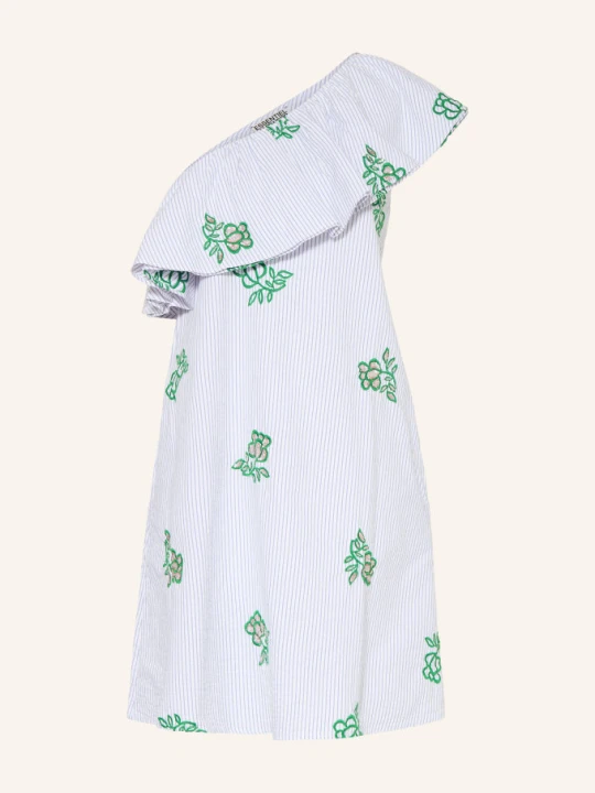Zdjęcie produktu Essentiel Antwerp Sukienka Z Jednym Ramiączkiem Jusjus Z Kamieniami Ozdobnymi I Cekinami blau