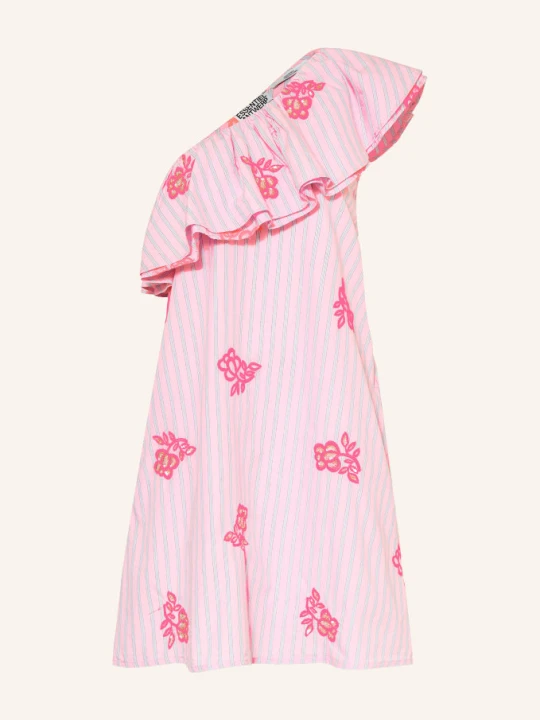 Zdjęcie produktu Essentiel Antwerp Sukienka Z Jednym Ramiączkiem Jusjus Z Kamieniami Ozdobnymi I Cekinami rosa różowy